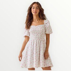 Tullabee Stacey Floral Mama Mini Dress